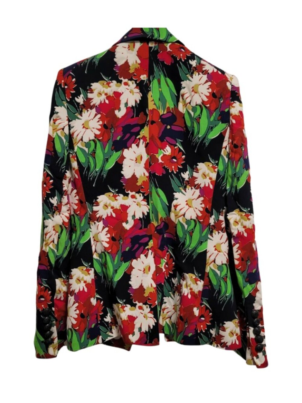 Veronica Beard Miller Floral Double-Breasted Dickey Jacket. Sz 2 - Picture 6 of 8